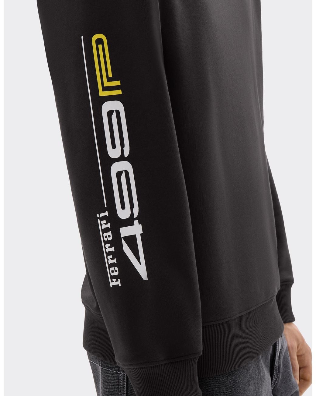 Ferrari Black 499P Hypercar Sweatshirt