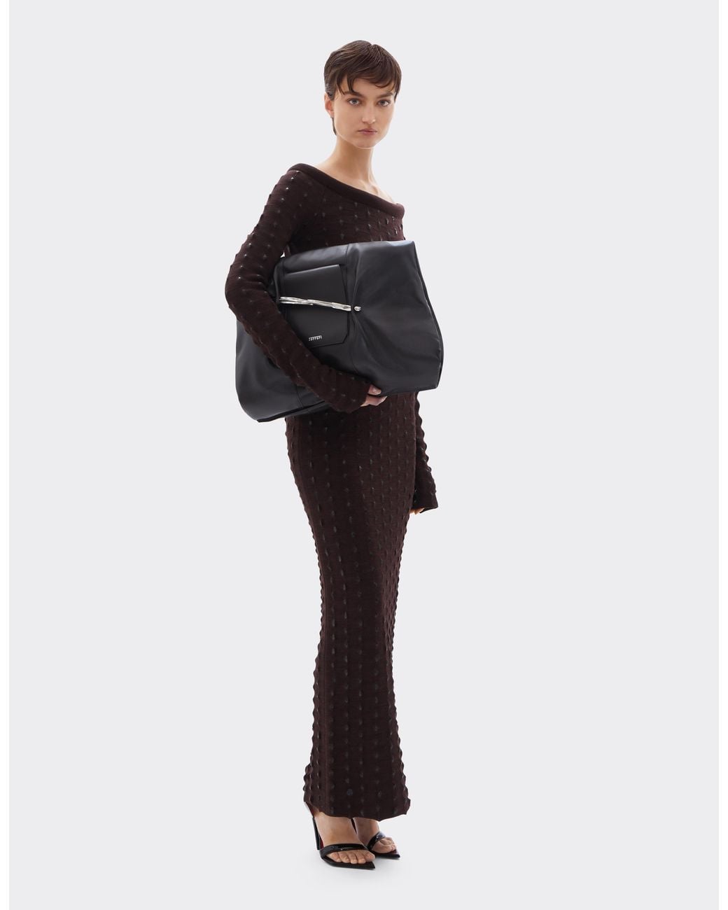 Ferrari Black Pillow Bag