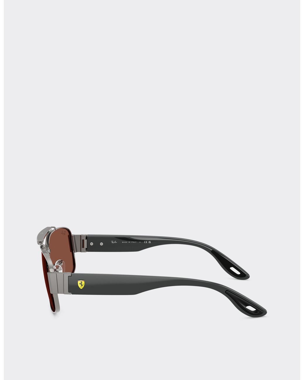Ferrari Brown Ray-Ban For Scuderia Rb3797M With Lenses