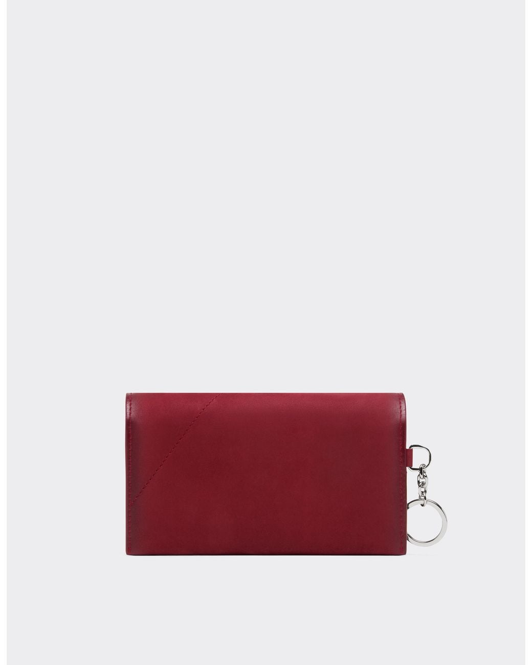 Ferrari Red Nubuck Eyeglass Case for men