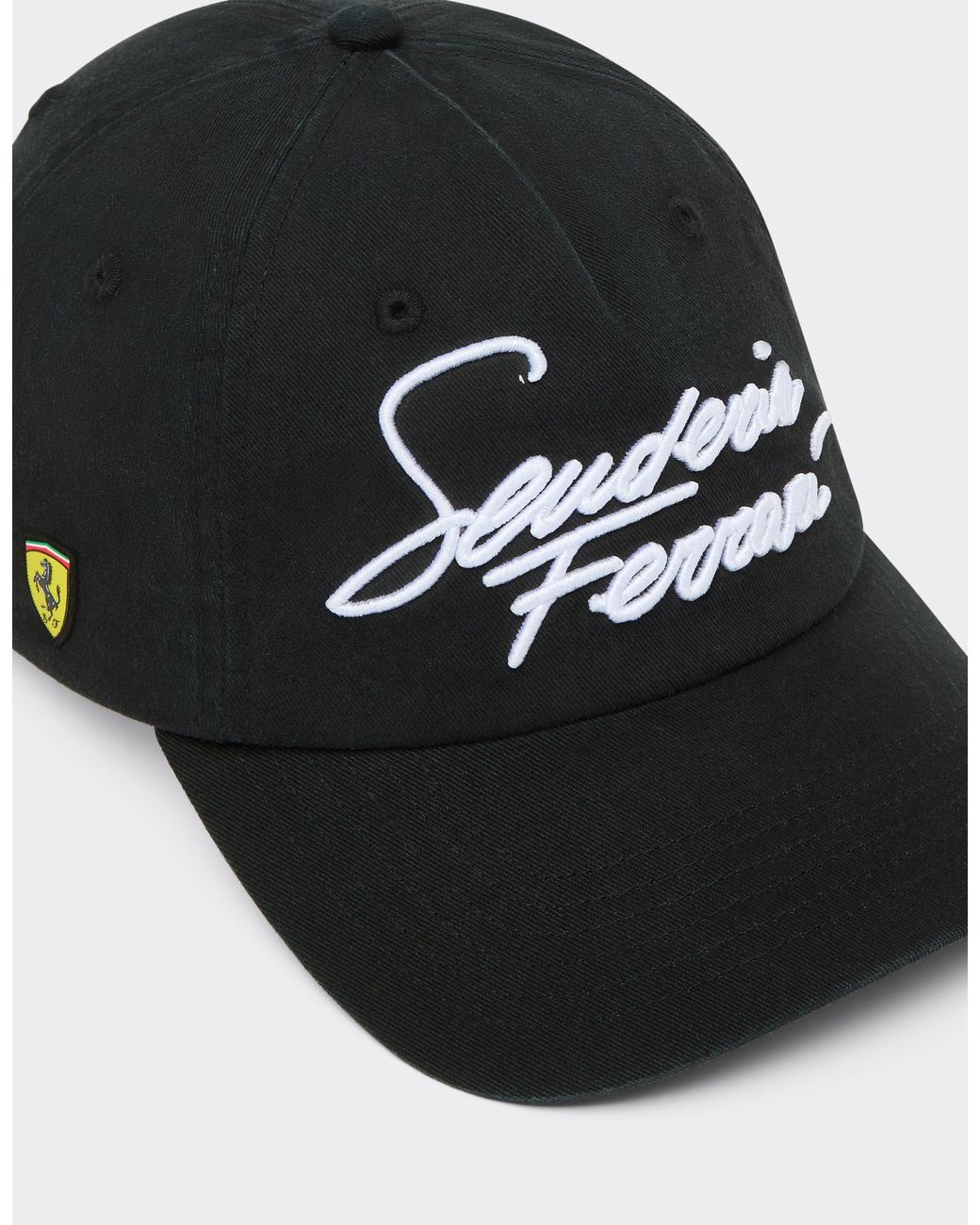 Ferrari Black Scuderia Baseball Cap