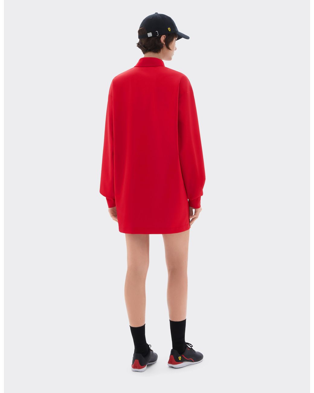 Ferrari Red Scuderia Polo Dress