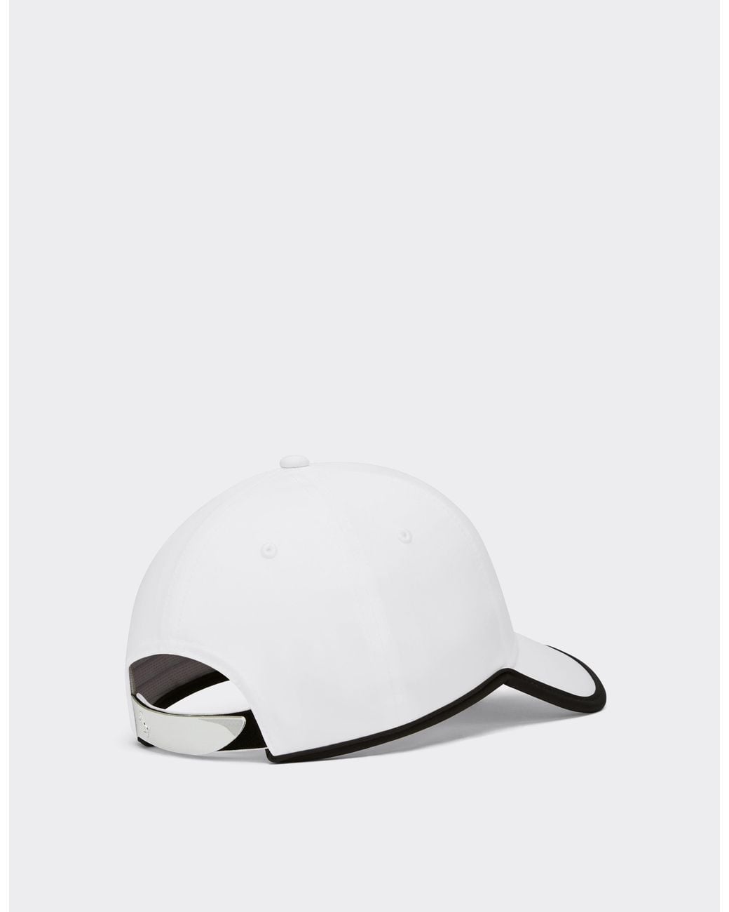 Ferrari White Fully Edged Baseball Cap