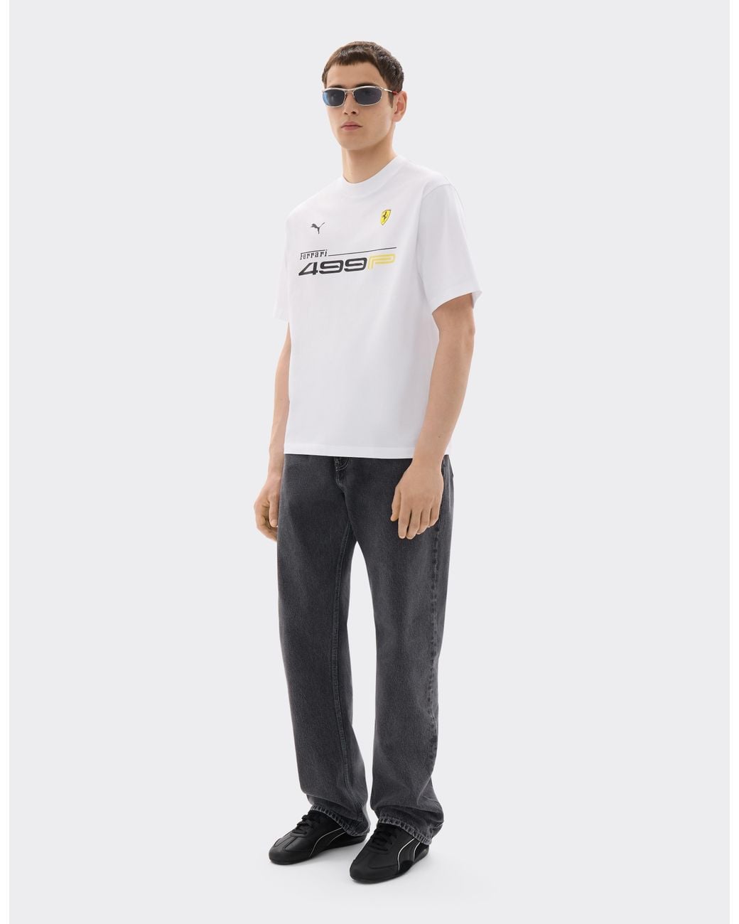 Ferrari White 499P Hypercar T-Shirt