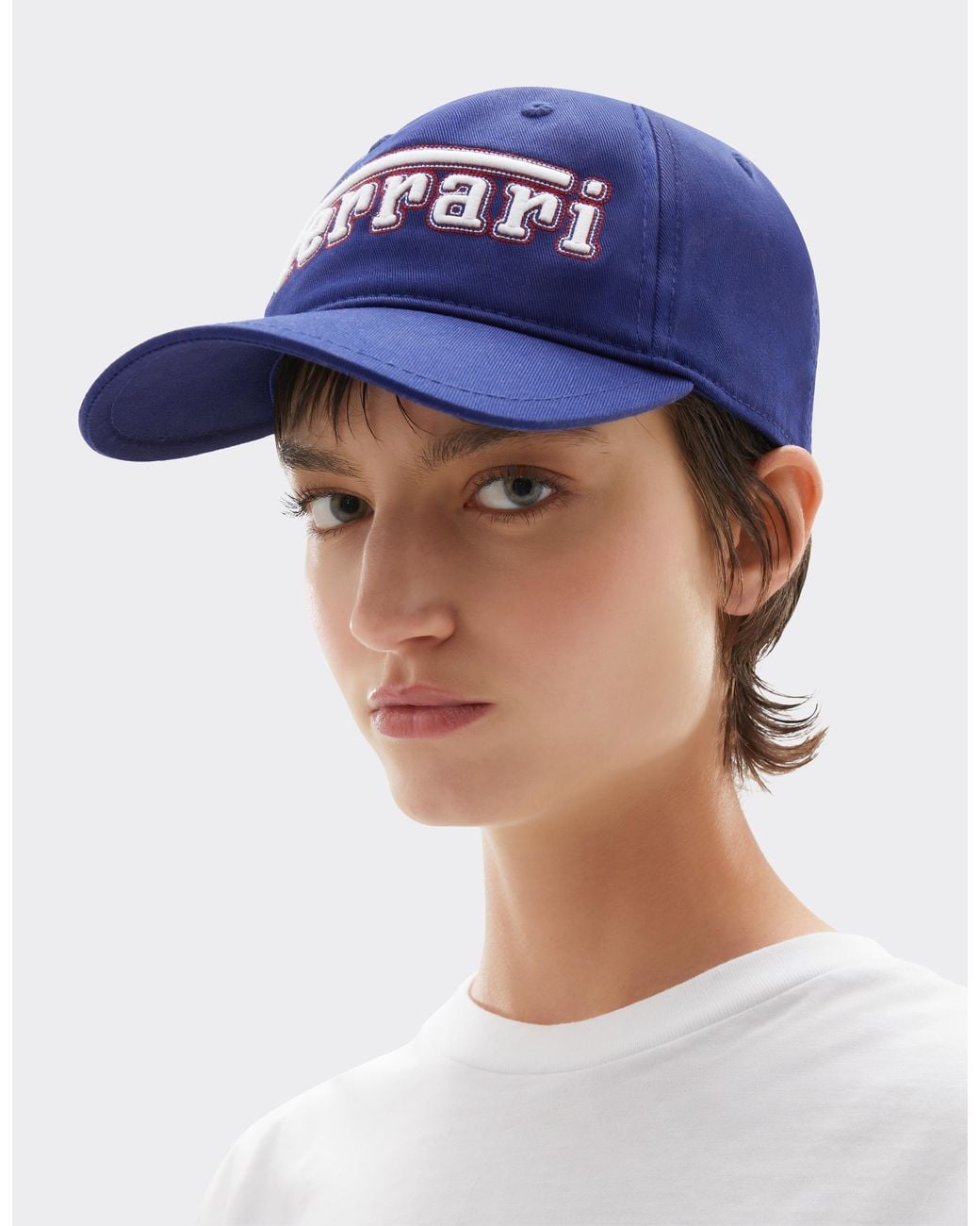 Ferrari Blue Baseball Cap For The 2026 Silverstone Gp