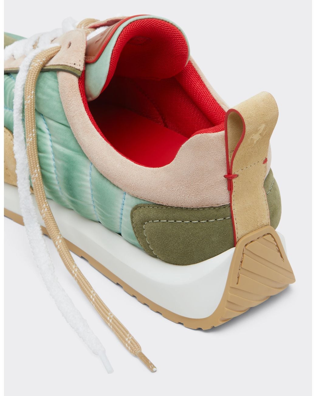 Ferrari Blue Suede Nappa And Nylon Sneakers for men