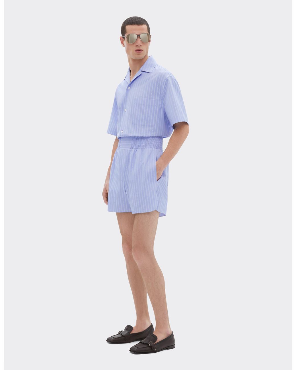 Camicia di Ferrari in Blue da Uomo