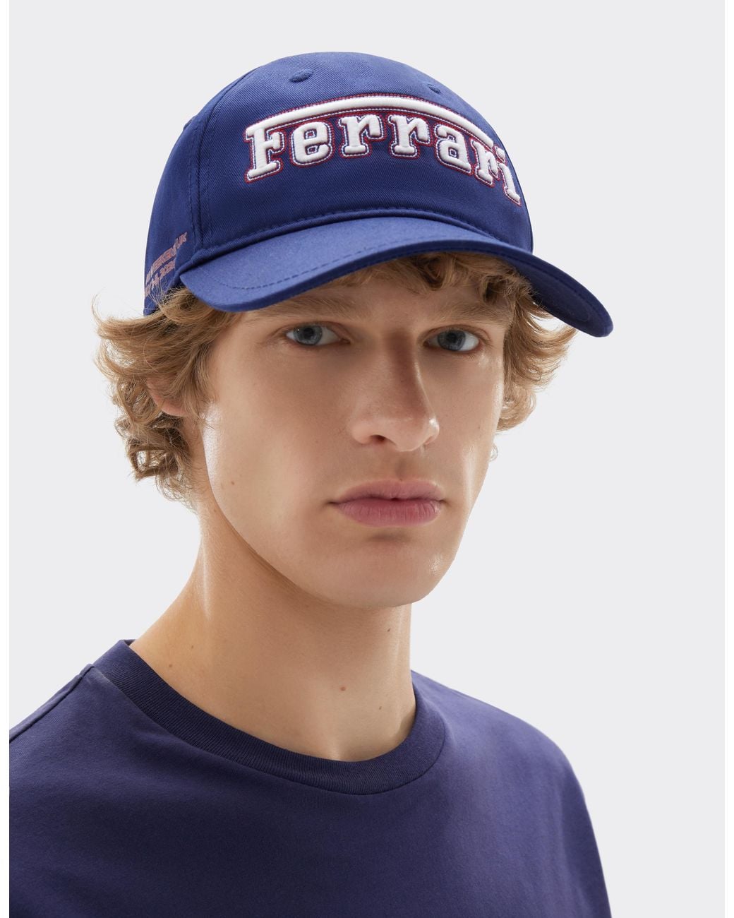 Ferrari Blue Baseball Cap For The 2026 Silverstone Gp