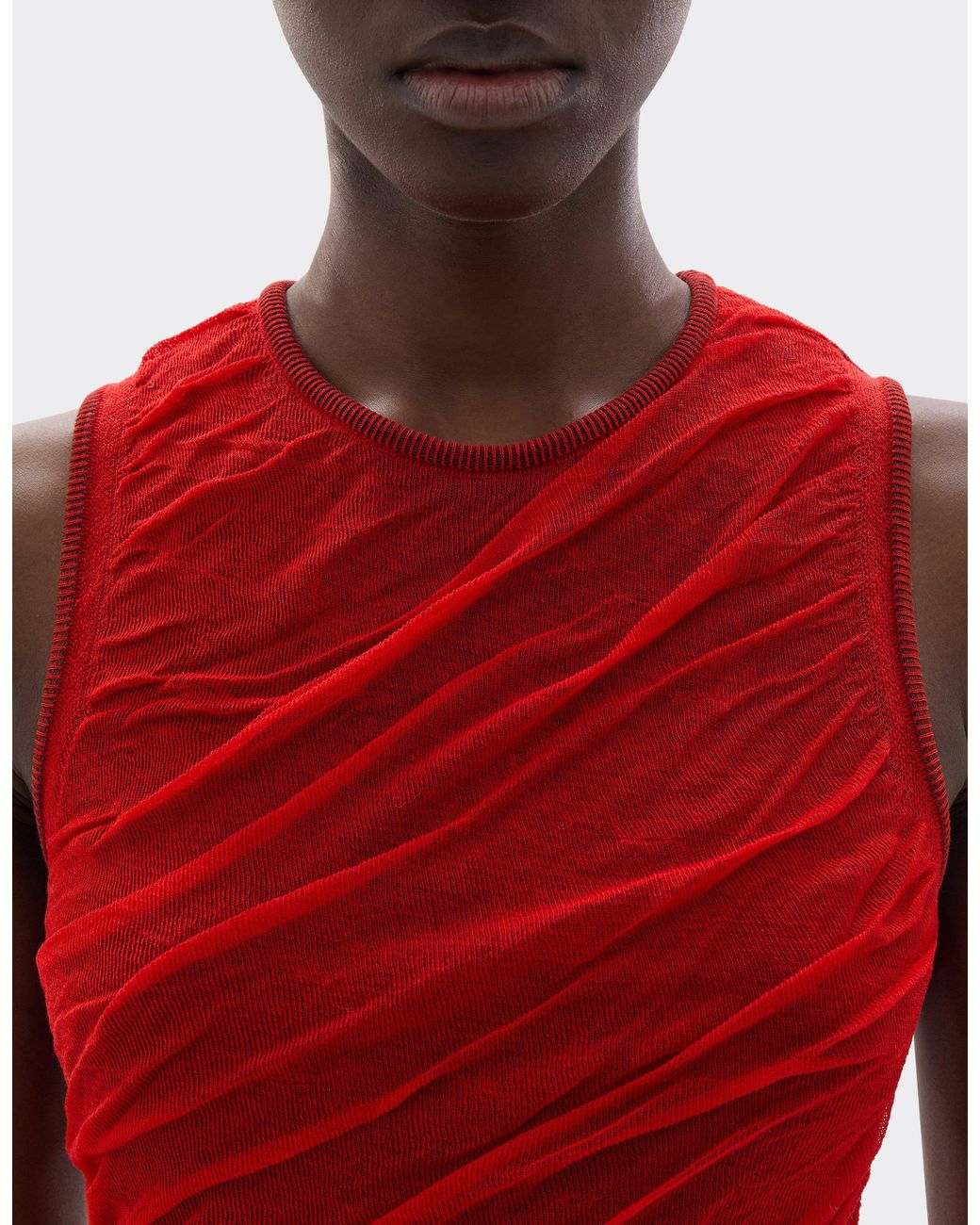 Ferrari Red Long Dress