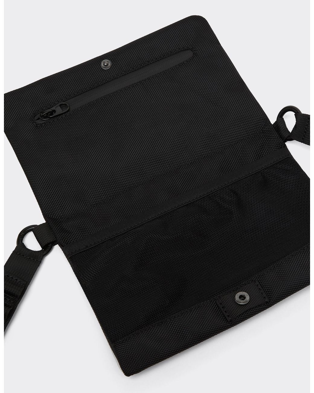 Ferrari Black Crossbody Bag With Scudetto
