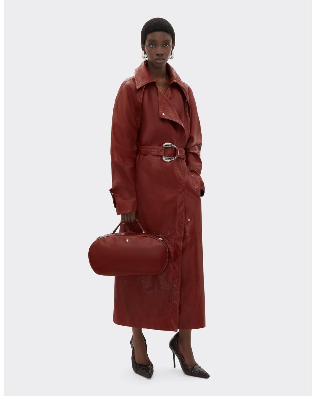 Ferrari Red The Dino Bowling Bag Soft
