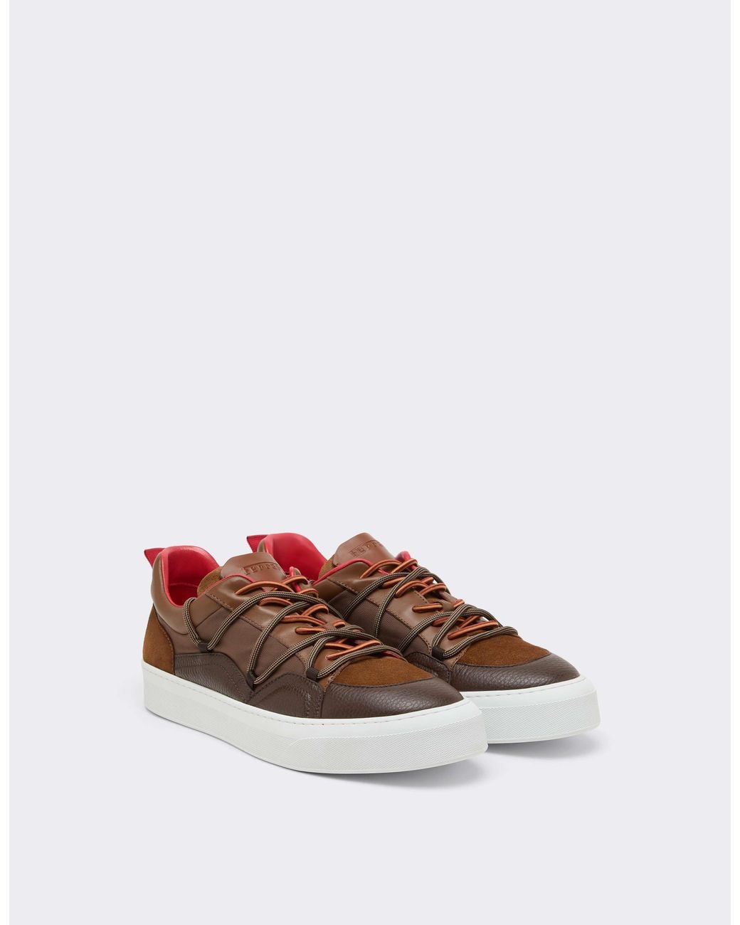 Ferrari White Low-Top Trainers for men