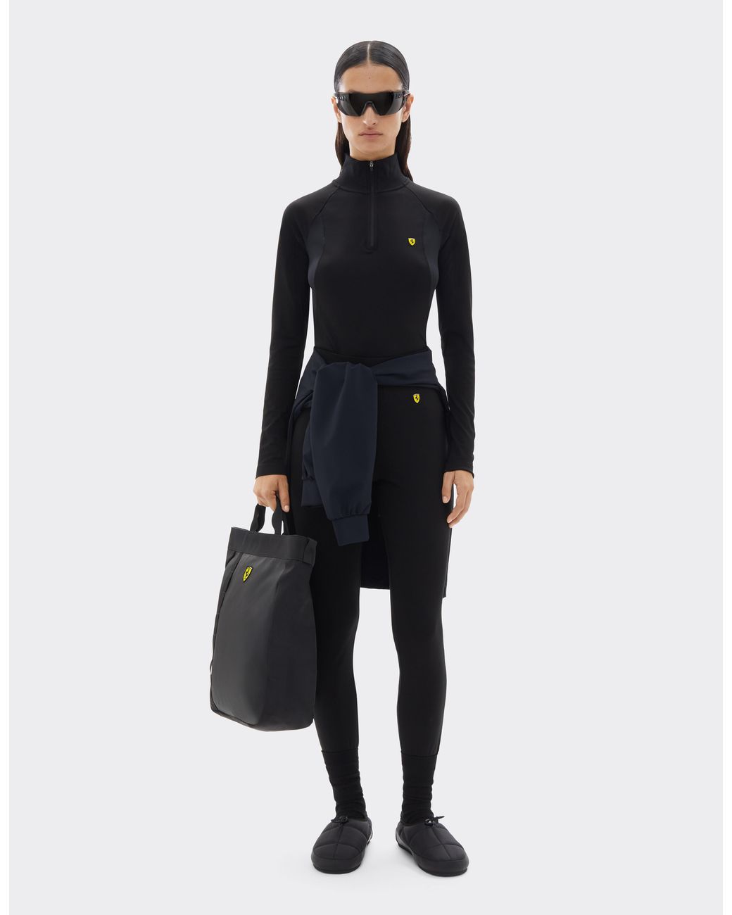 Ferrari Black Scuderia Leggings