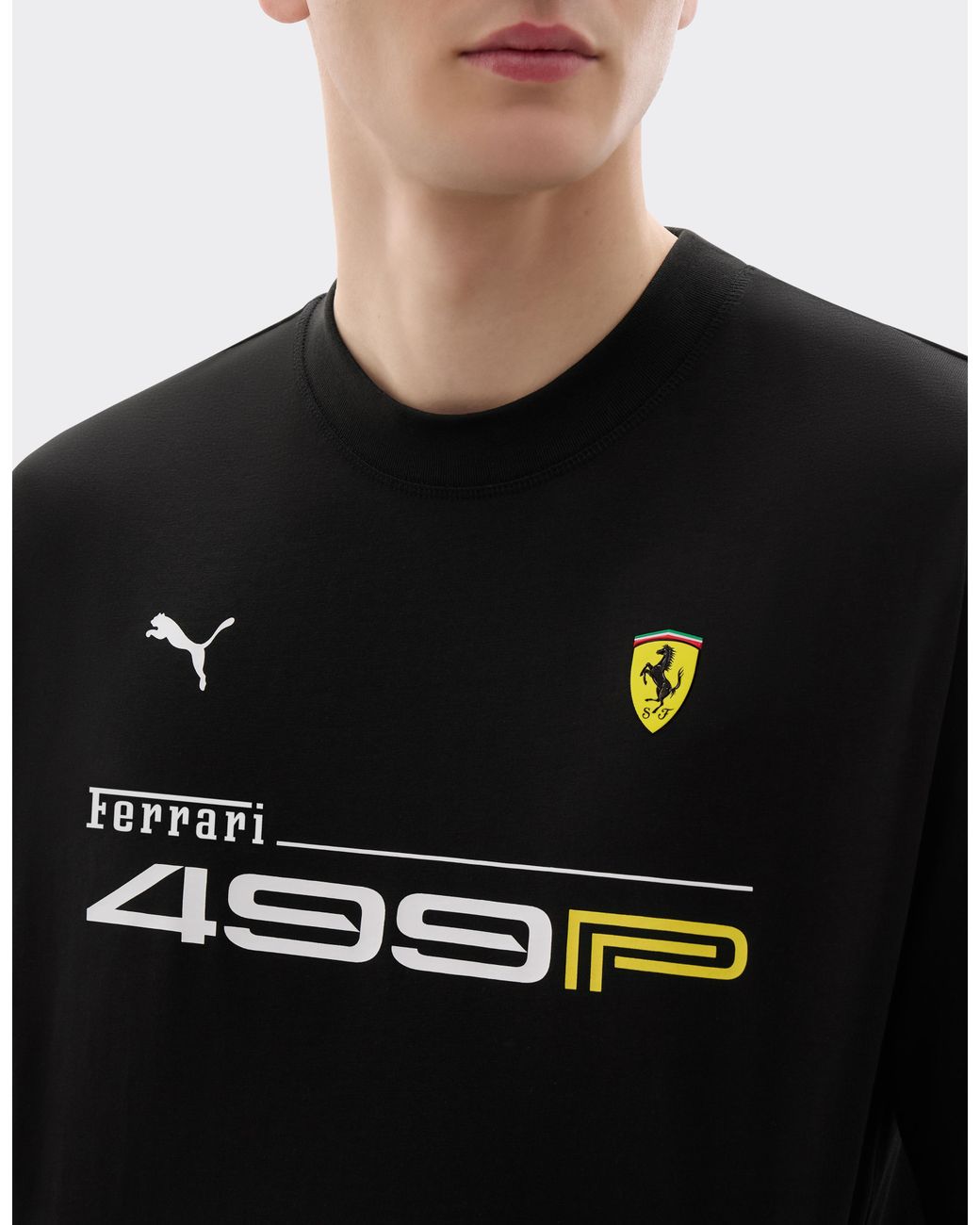 Ferrari Black 499P Hypercar T-Shirt