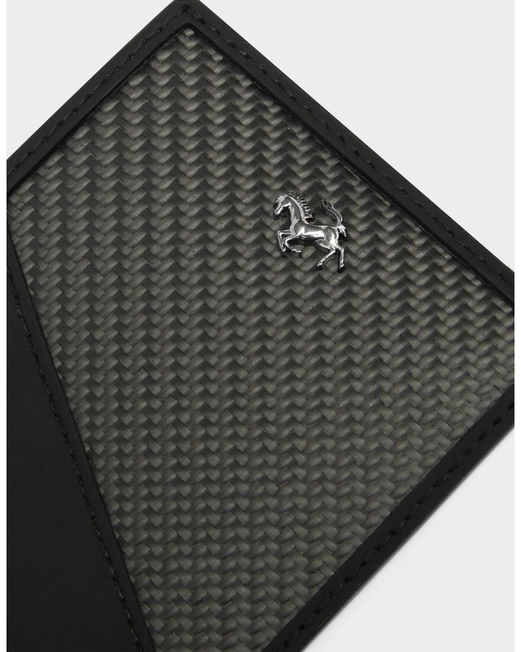Ferrari White Card Holder