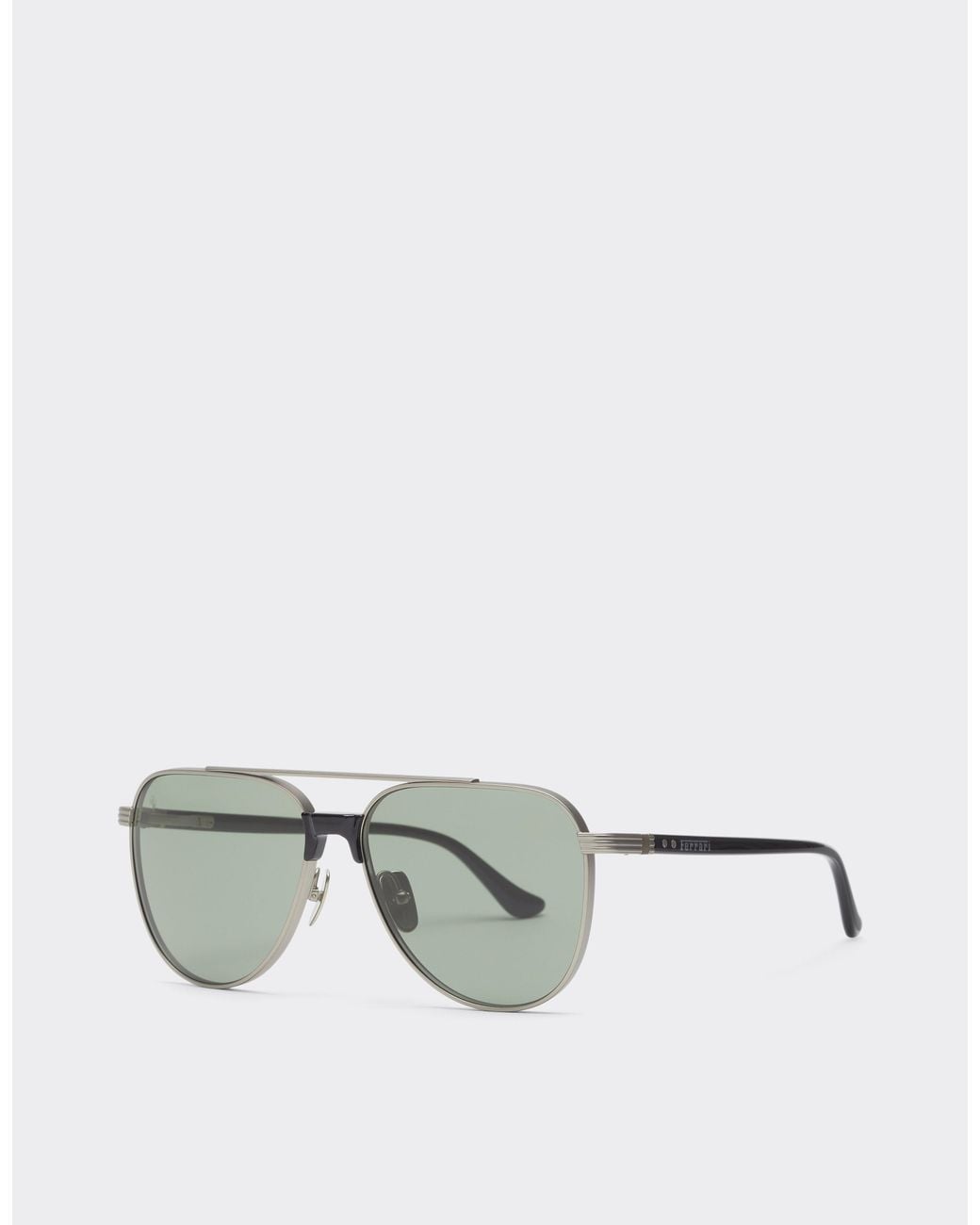 Occhiale Da Sole di Ferrari in Metallic da Uomo