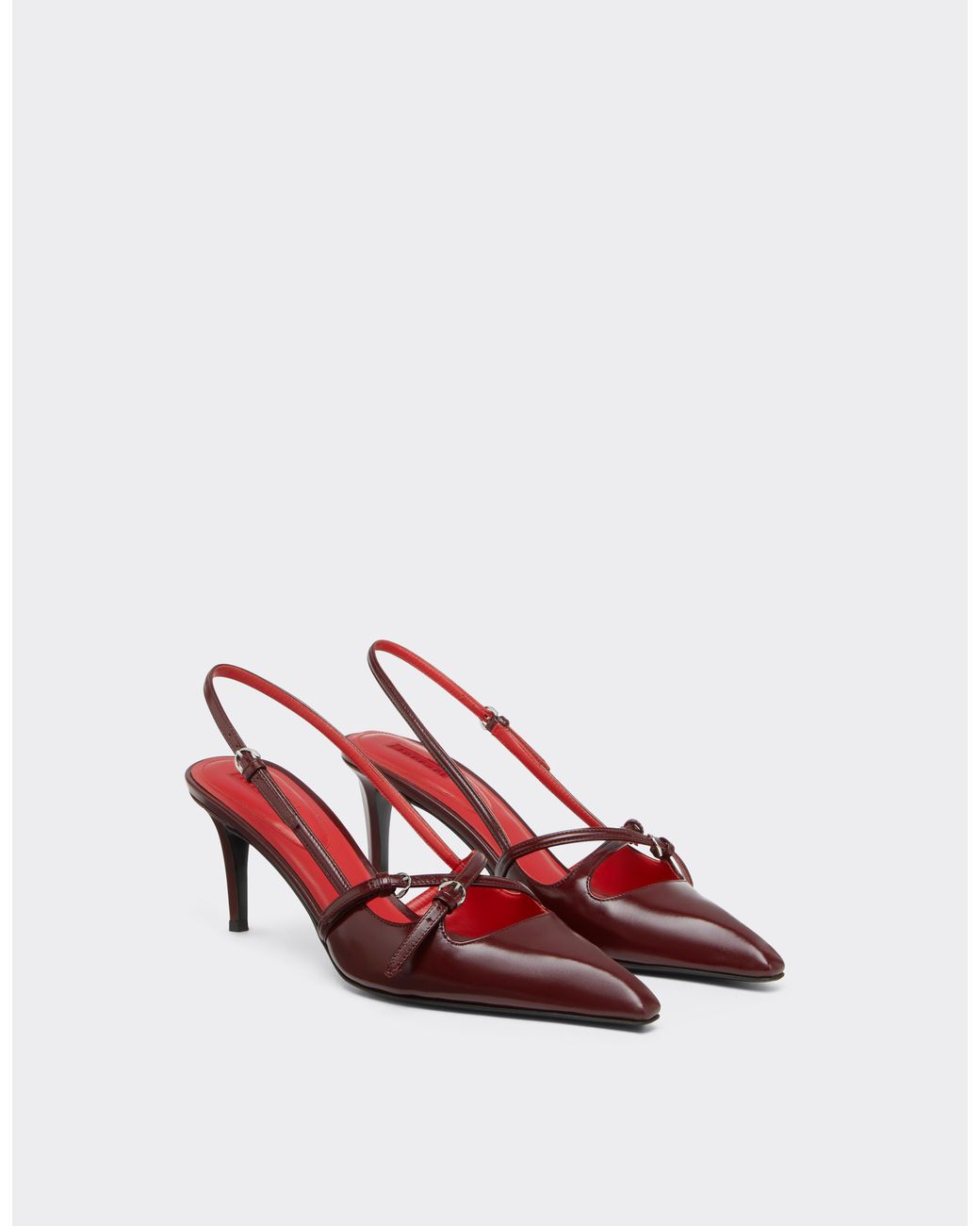 Ferrari Pink Slingback Shoe