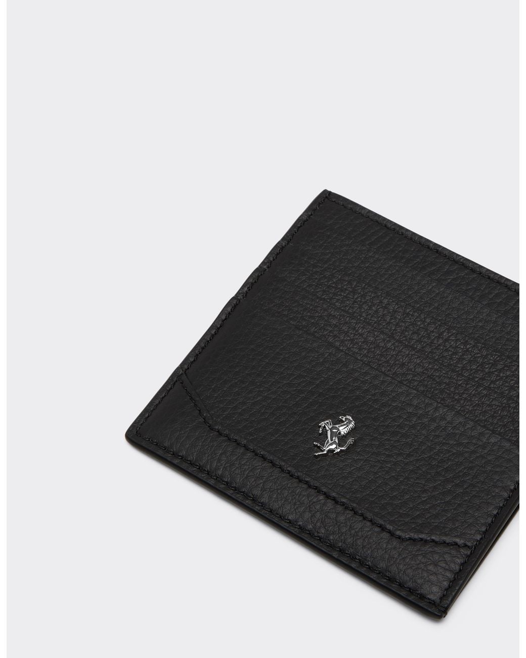 Ferrari White Gt Soft Card Holder