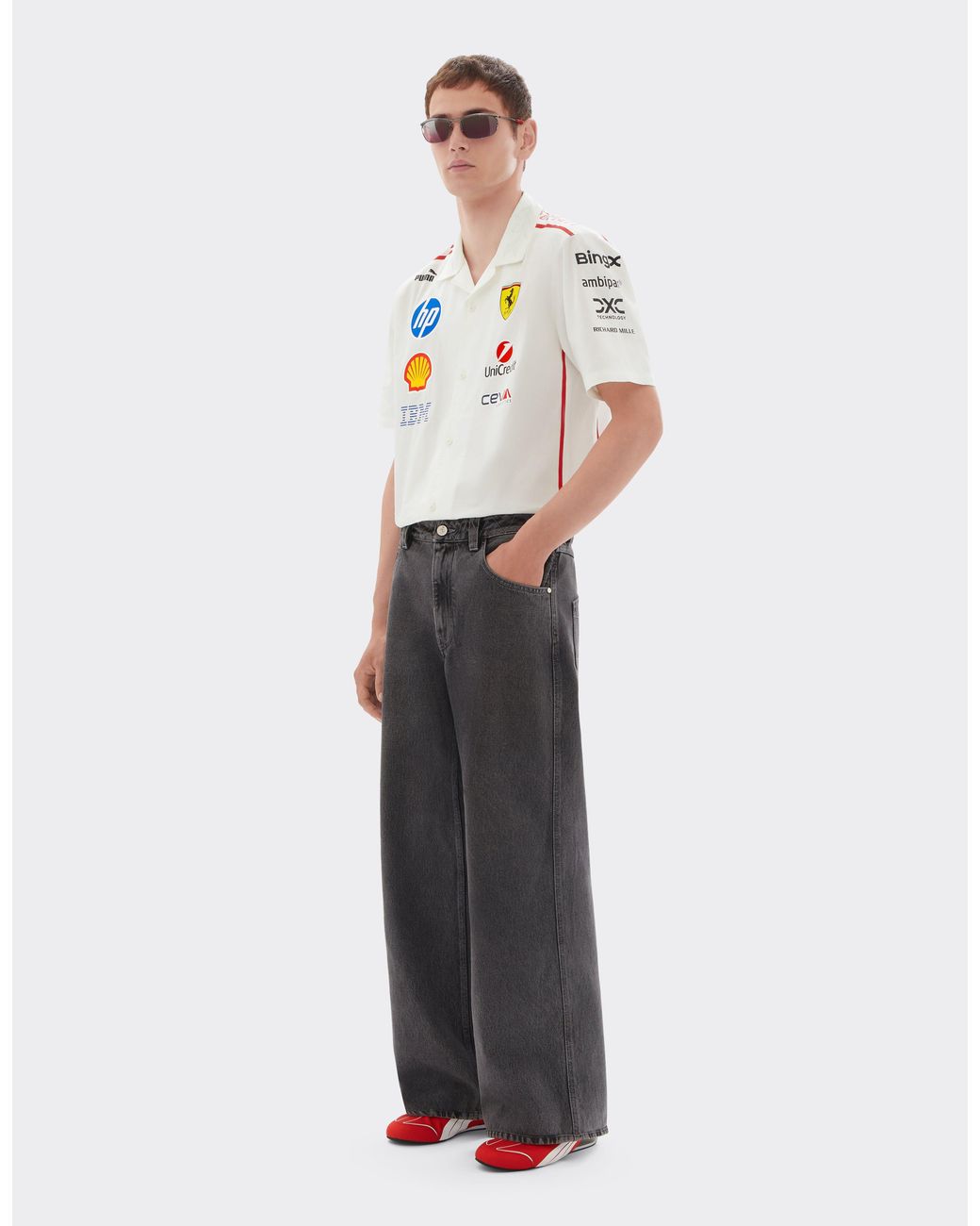 Ferrari White Replica Shirt For The 2026 Monza Grand Prix