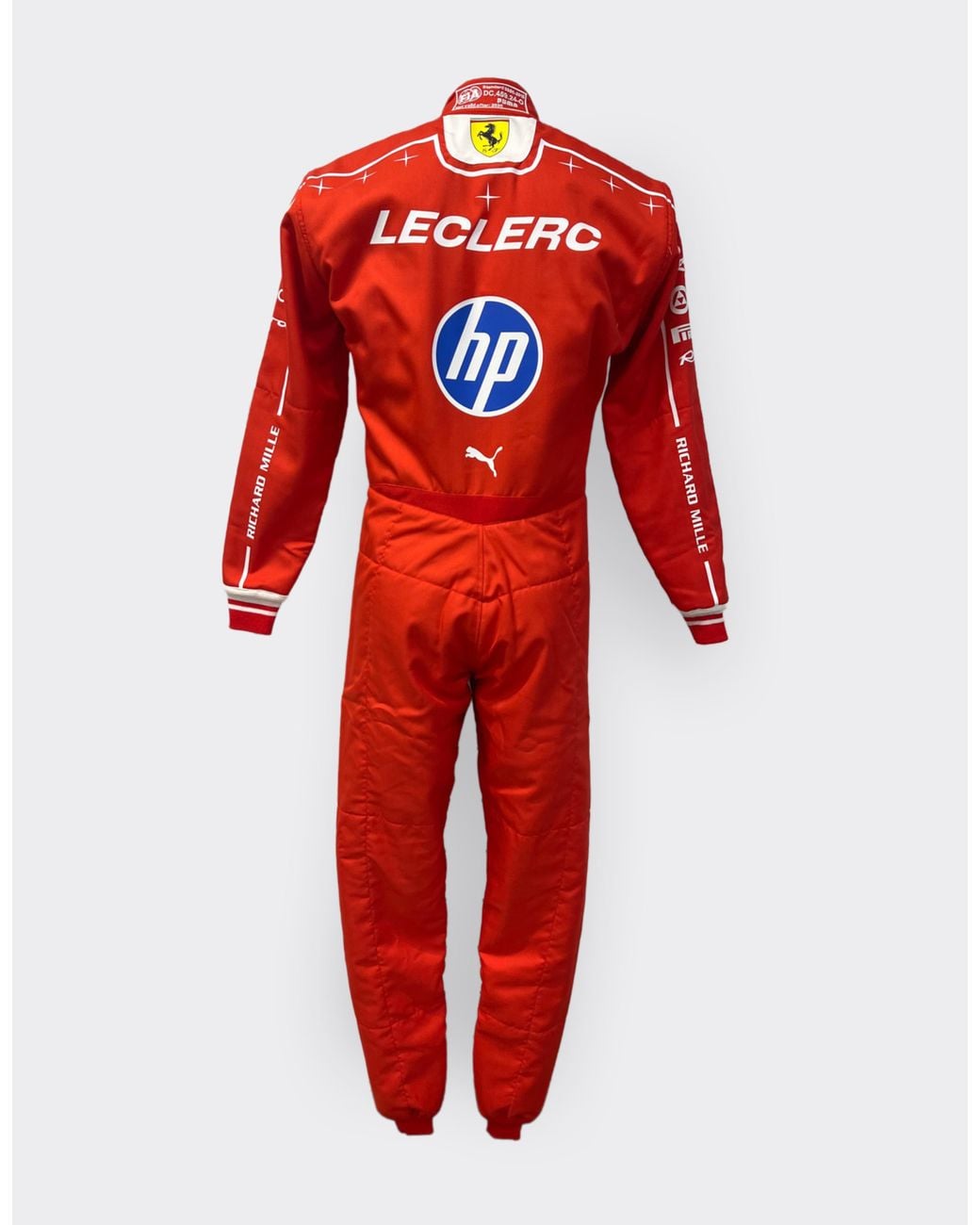Ferrari Leclerc Replica Racing Overalls For The 2026 Monza Grand Prix ...