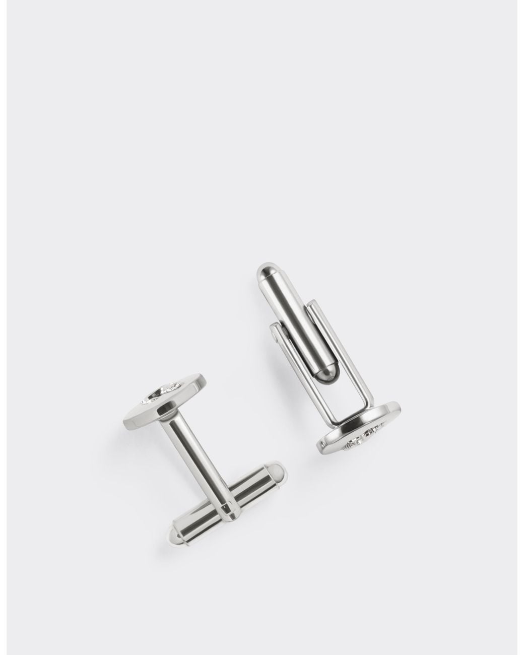 Ferrari White Metal Cufflinks for men