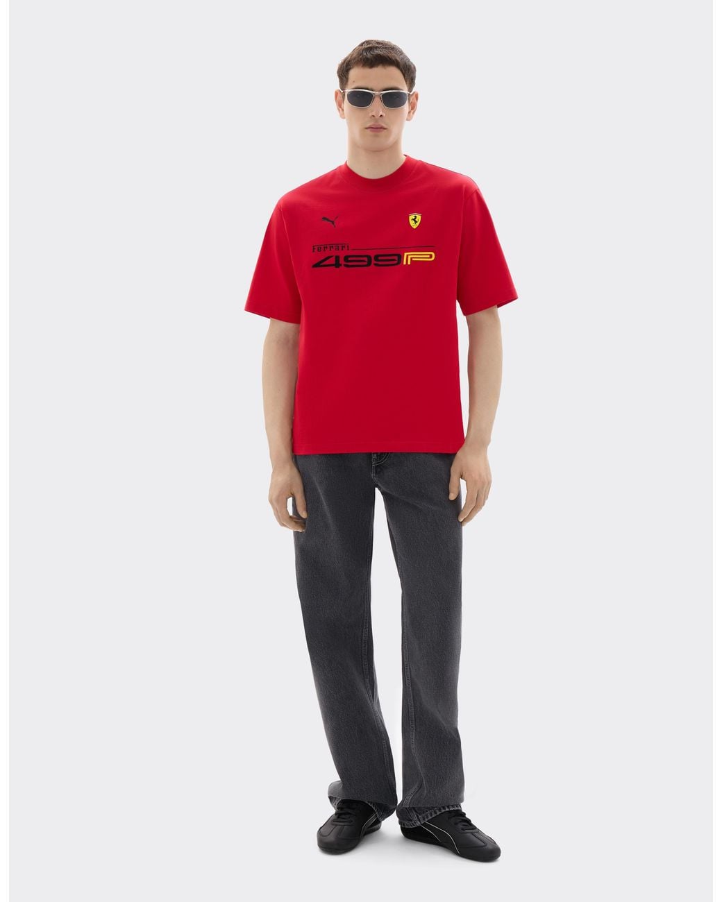 Ferrari Red 499P Hypercar T-Shirt