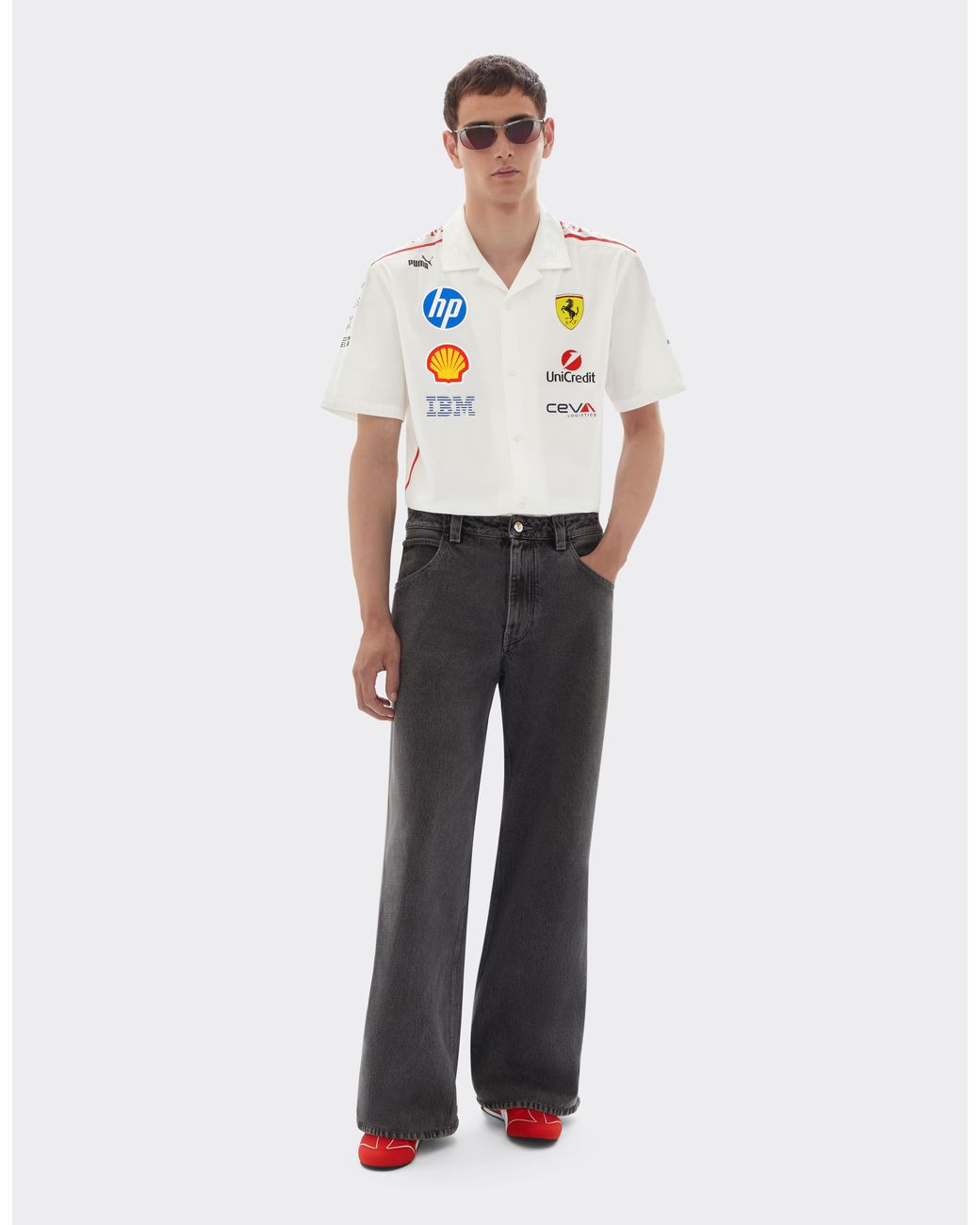 Ferrari White Replica Shirt For The 2026 Monza Grand Prix