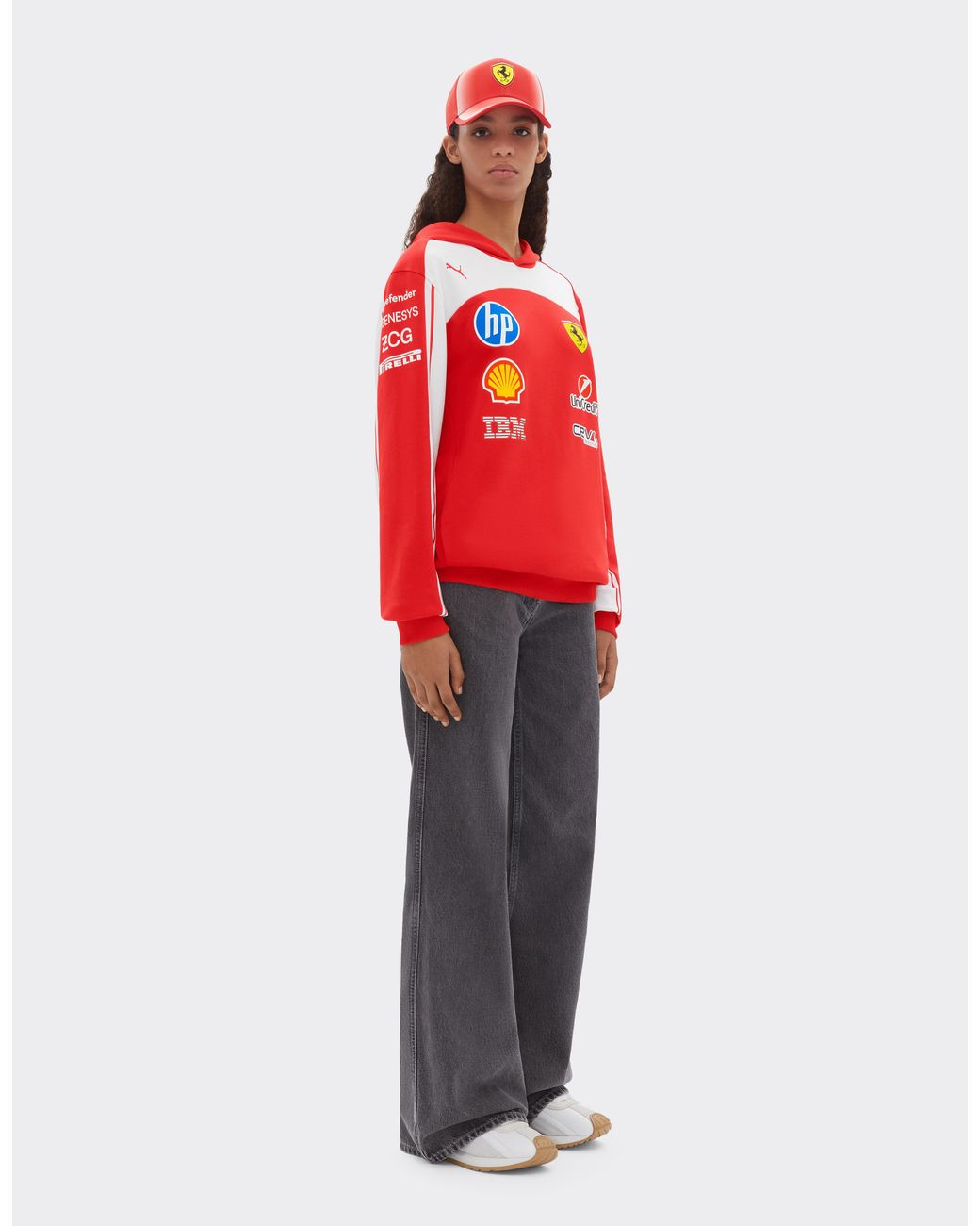 Ferrari Red Replica 2026 Puma Hoodie For Scuderia Hp