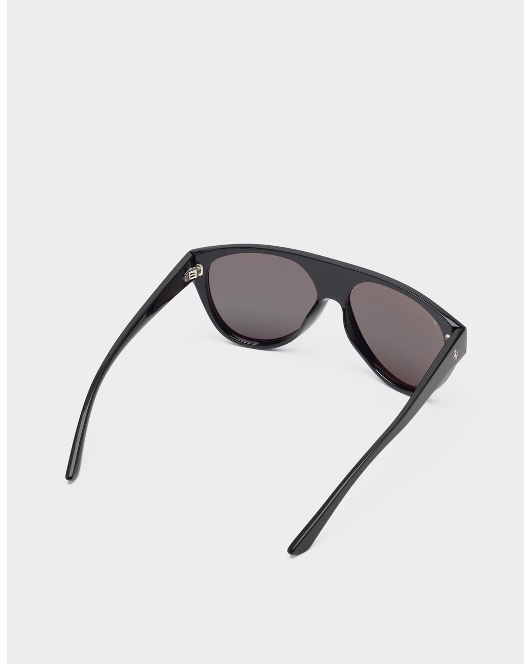 Ferrari Gray Acetate Sunglasses With Polarised Lenses for men