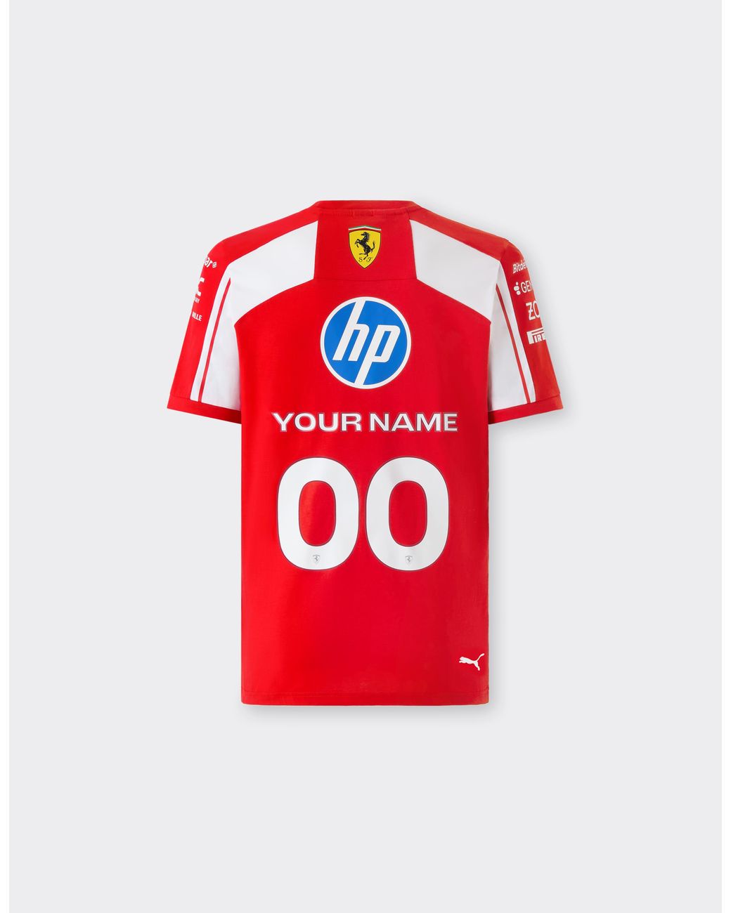Ferrari Red Replica 2026 Puma For Scuderia Hp Children's T-Shirt
