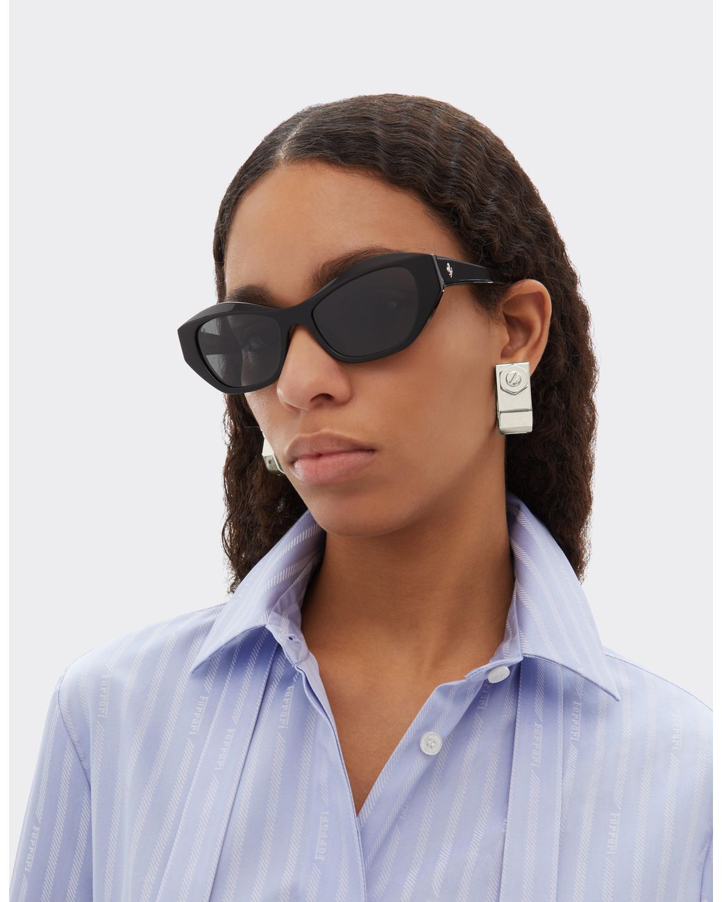 Ferrari Gray Sunglasses