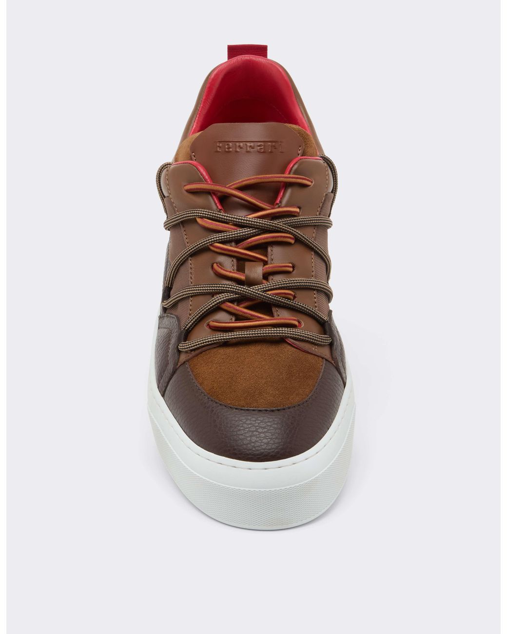 Ferrari White Low-Top Trainers for men