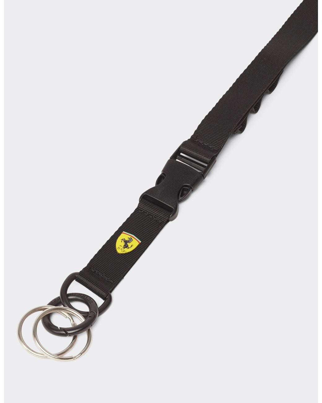 Ferrari White Scuderia Lanyard