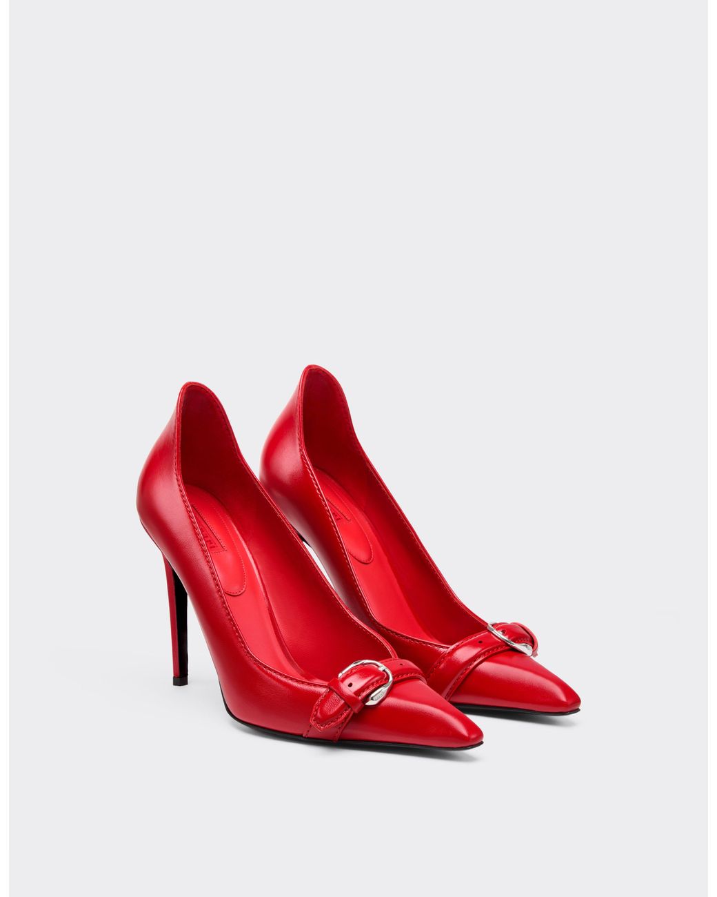 Ferrari Red Court Shoes
