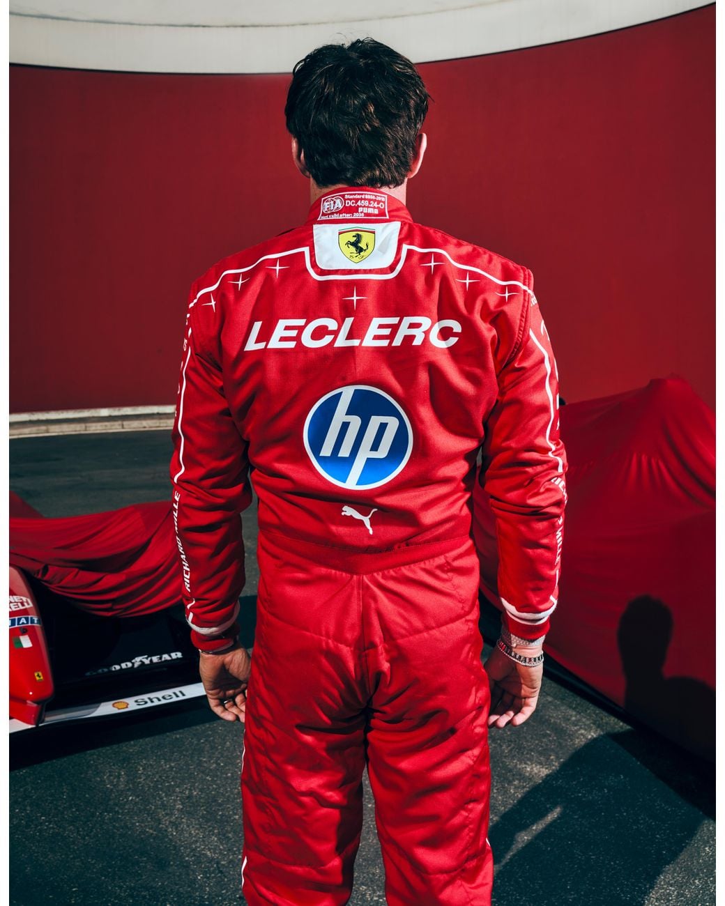 Ferrari Leclerc Replica Racing Overalls For The 2026 Monza Grand Prix ...