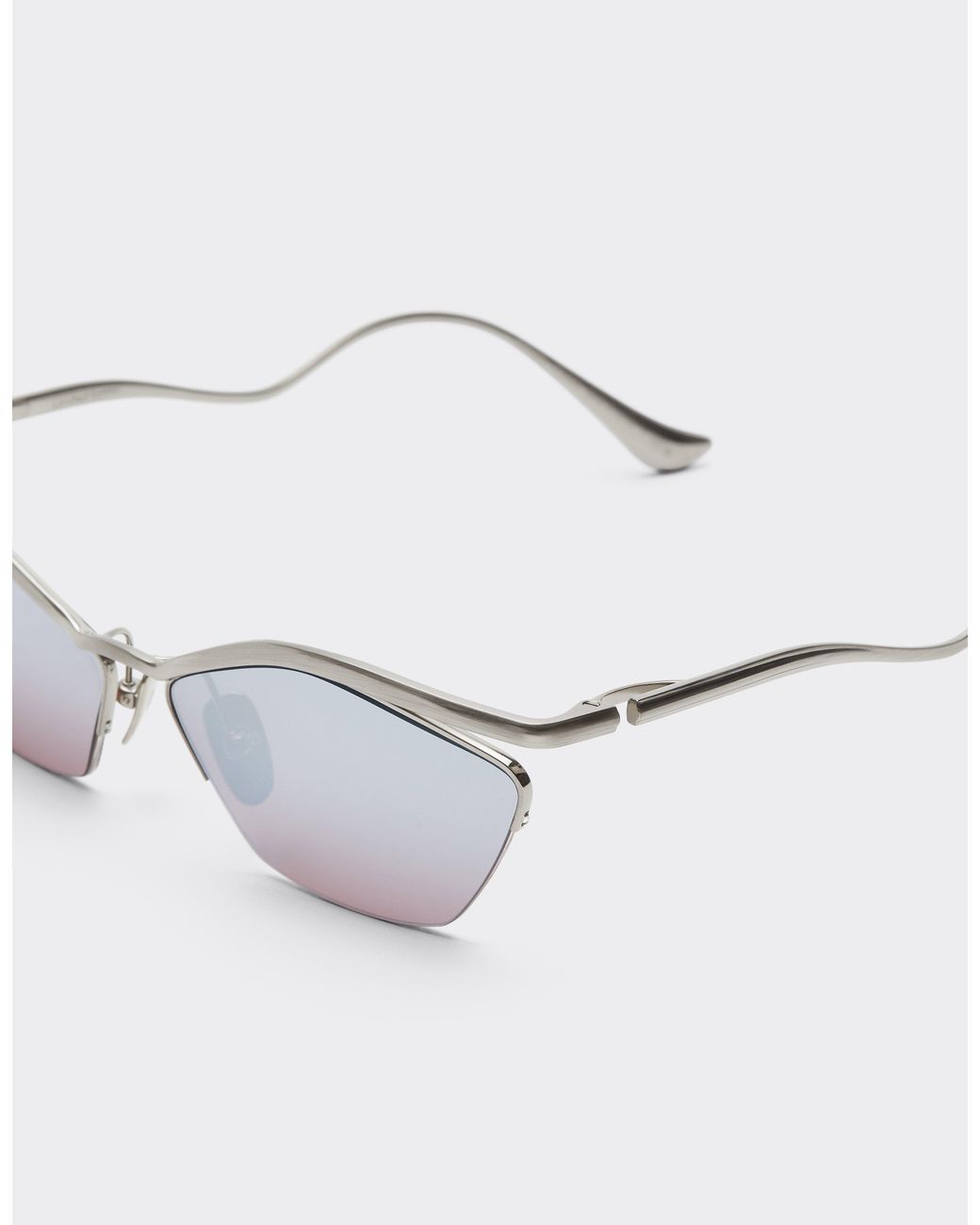 Ferrari White Sunglasses