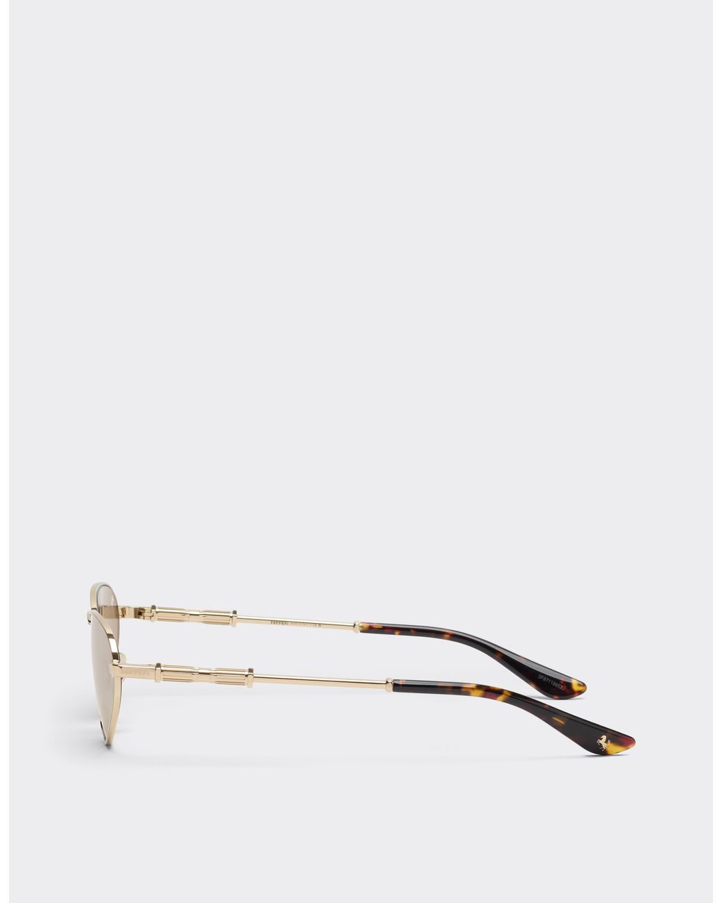 Ferrari Multicolor Coloured Metal Sunglasses With Lenses With A Mirror Finish