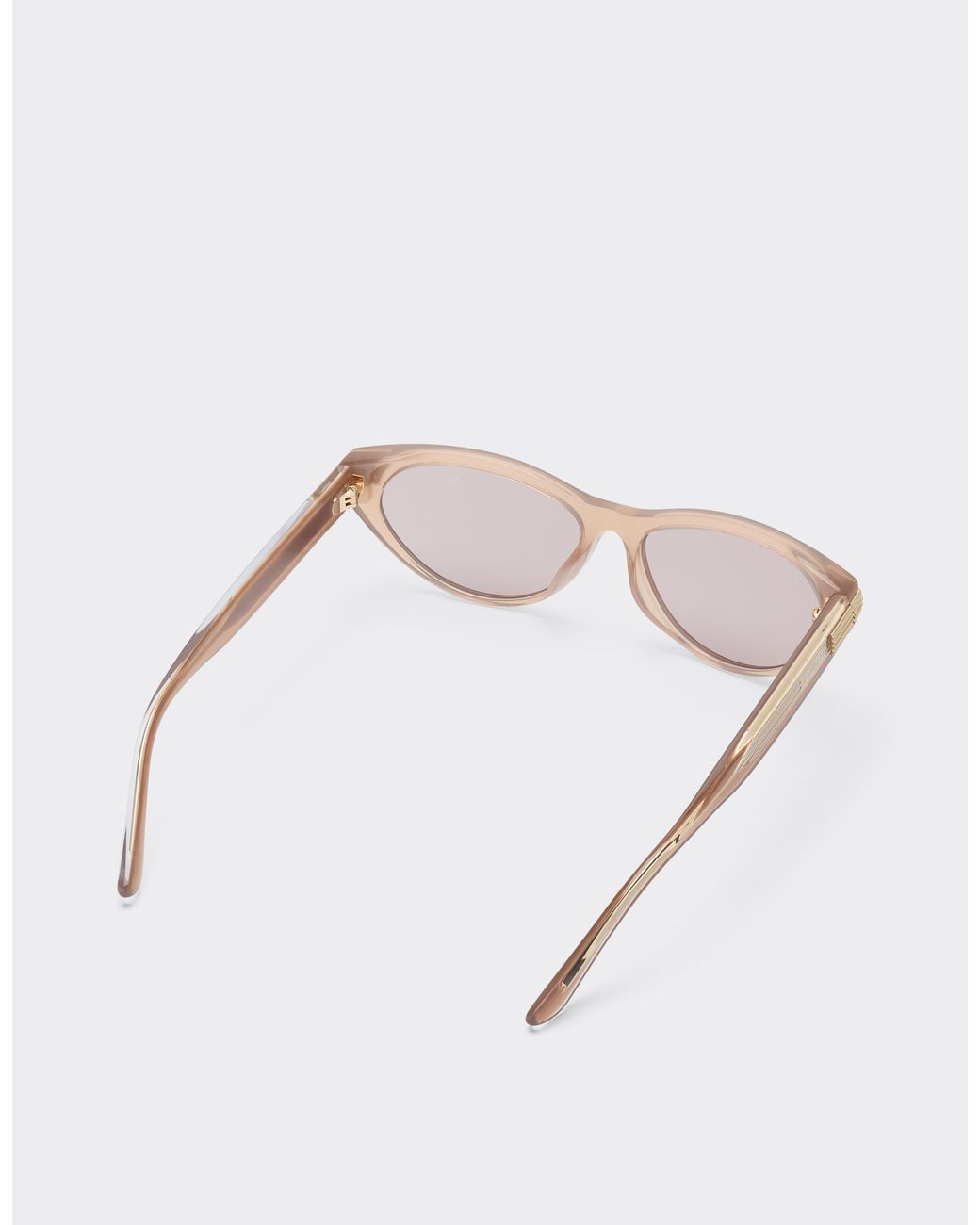 Ferrari Pink Light Pearlacetate Sunglasses With Lenses