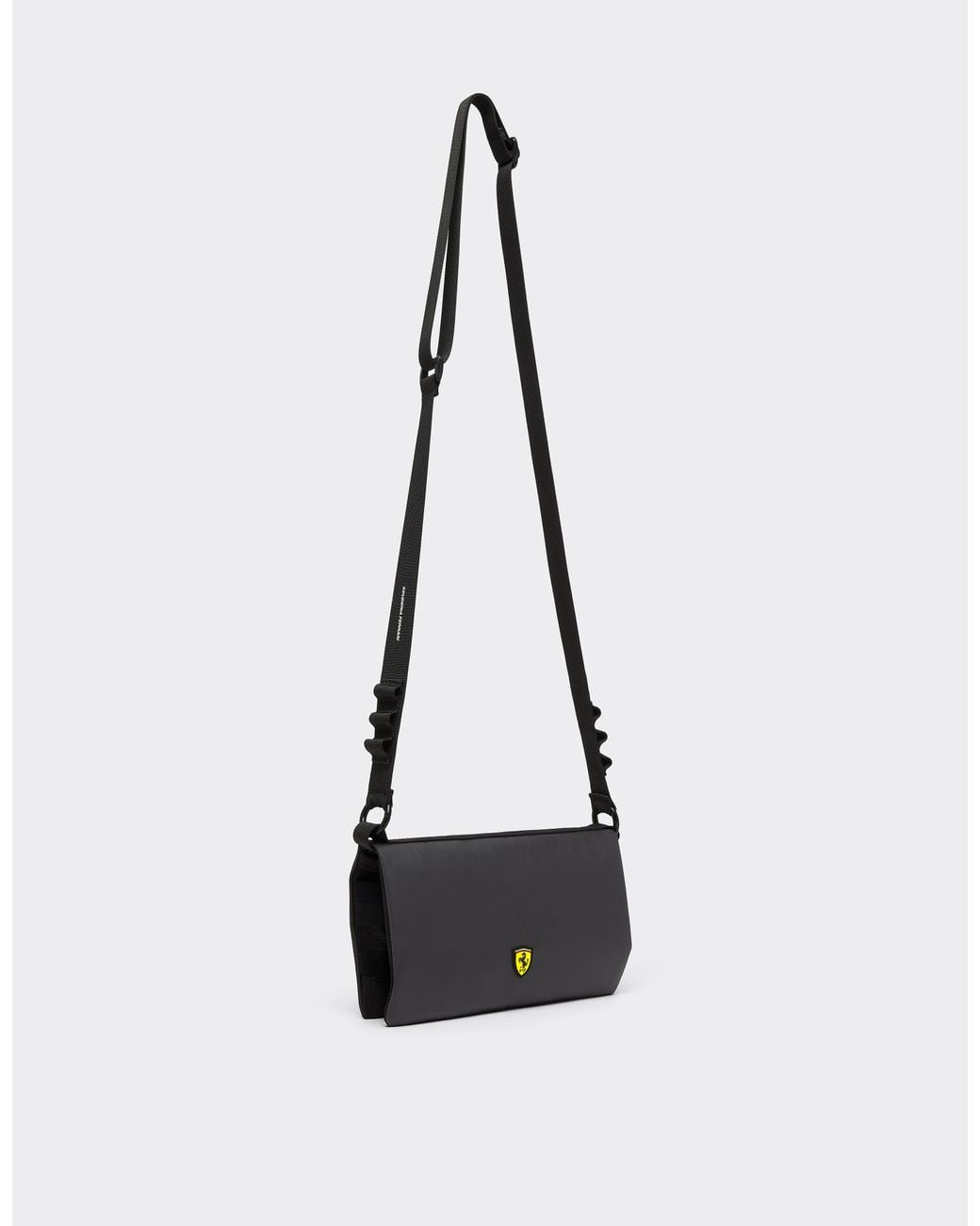 Ferrari Black Crossbody Bag With Scudetto