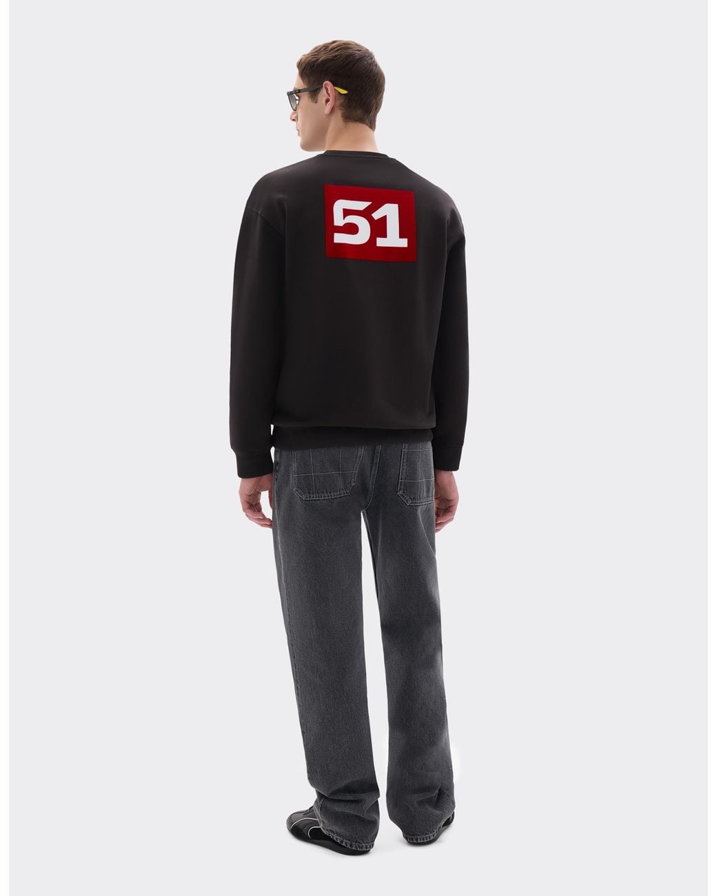 Ferrari Black 499P Hypercar Sweatshirt