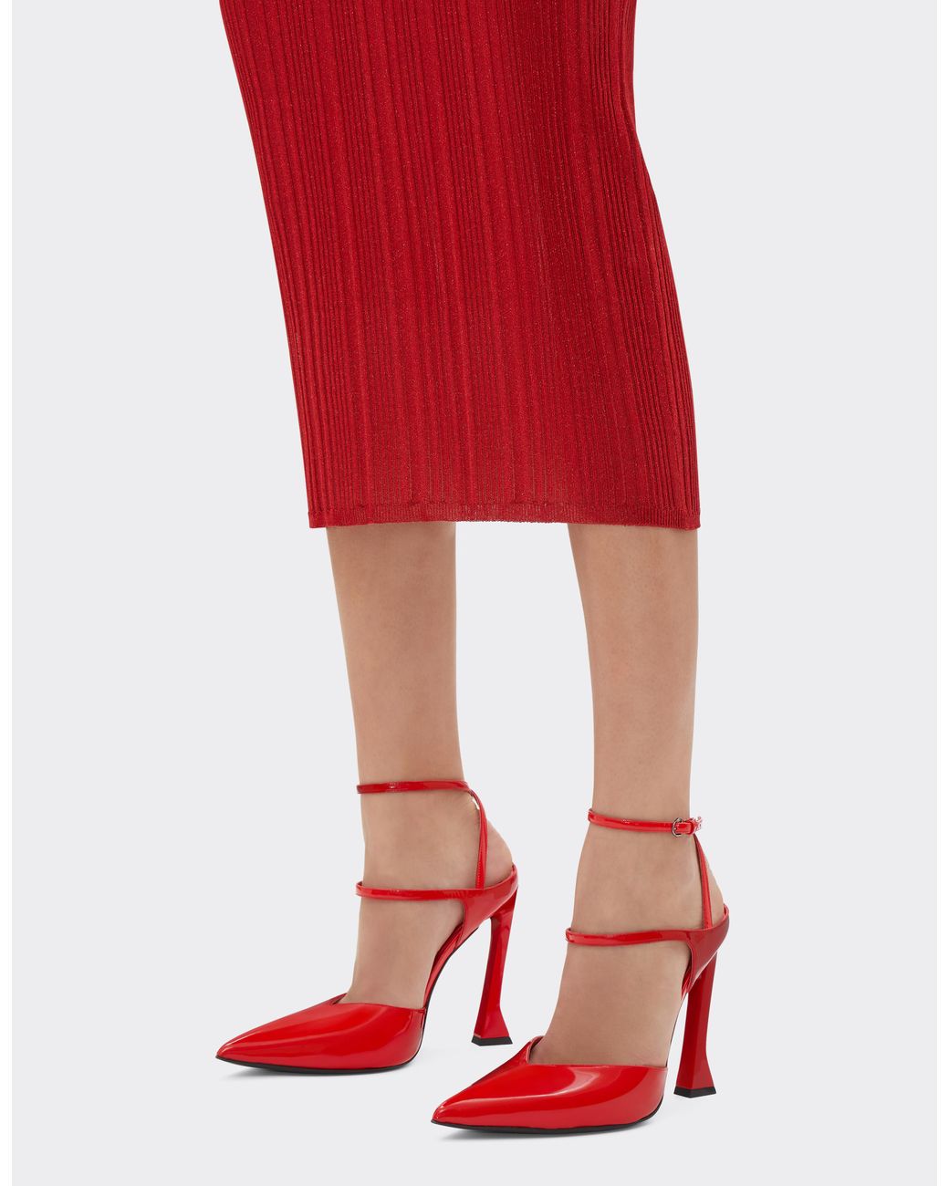 Ferrari Red Pump Shoe