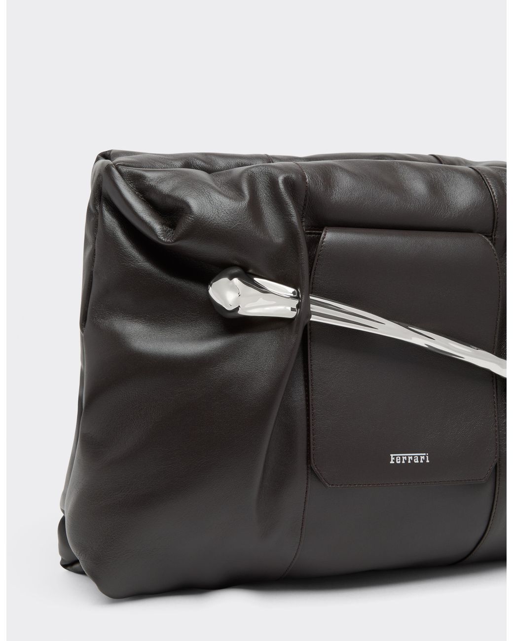 Ferrari Black Pillow Bag