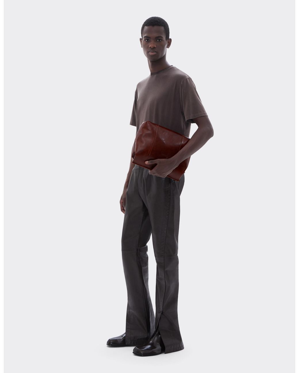 Ferrari Purple Pillow Bag for men