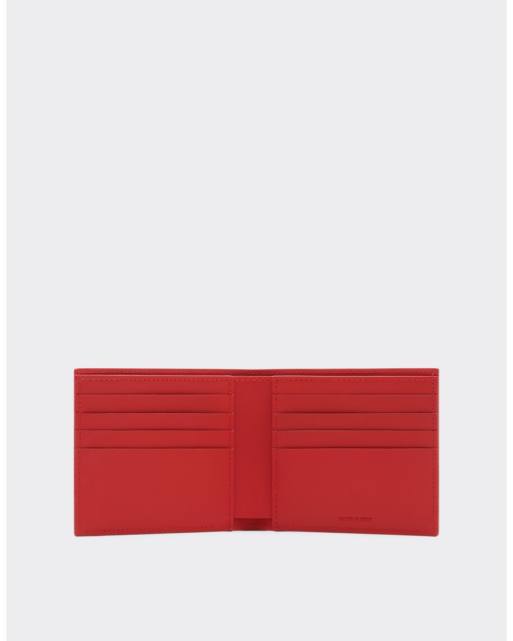 Ferrari Red Second Life Leather Horizontal Wallet
