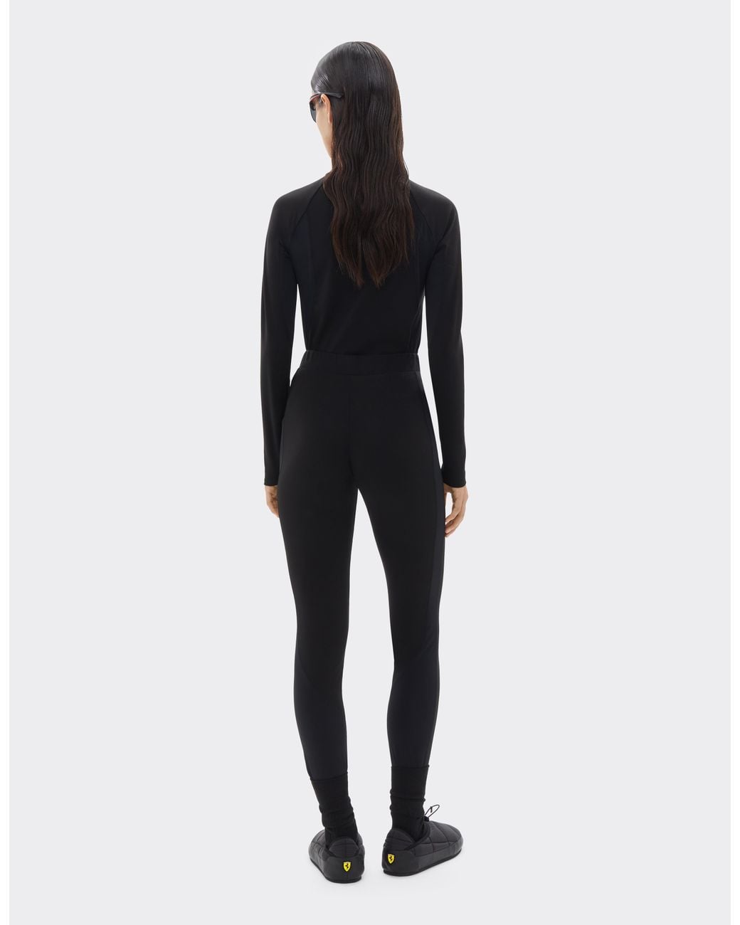 Ferrari Black Scuderia Leggings