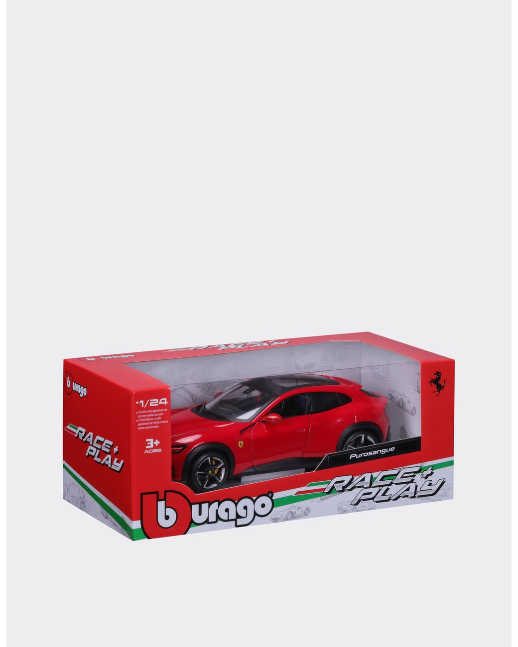 Ferrari Red Purosangue 1:24 Scale Model