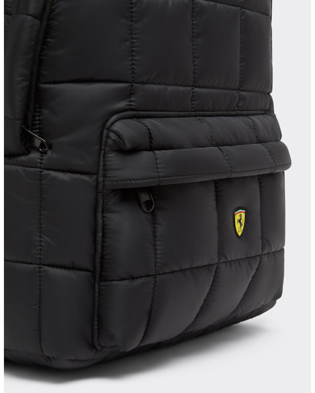 Ferrari Black Scuderia Padded Rucksack