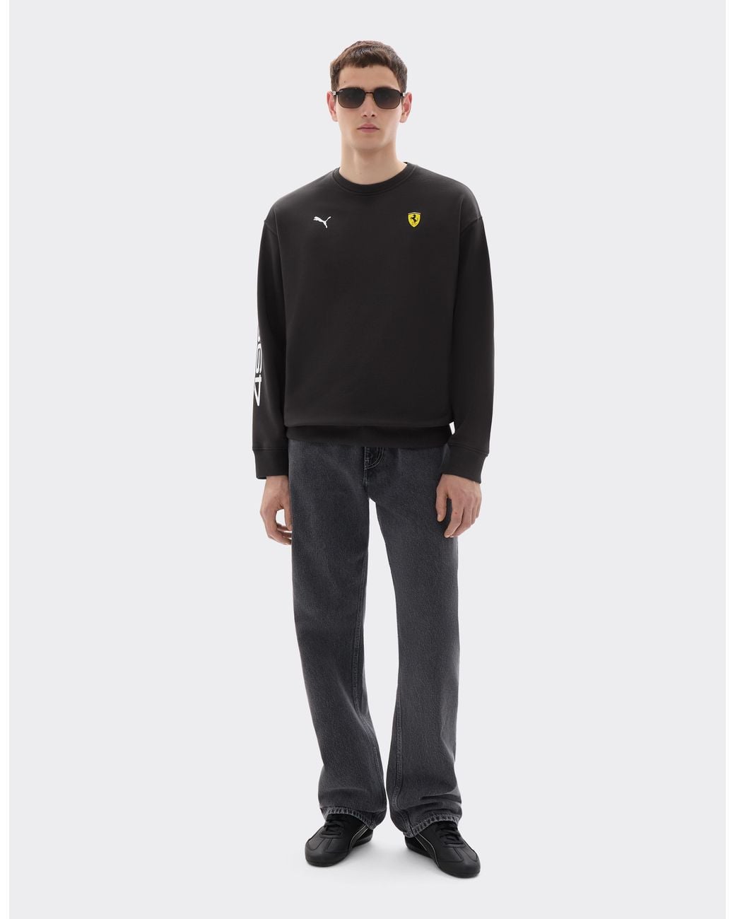 Ferrari Black 499P Hypercar Sweatshirt