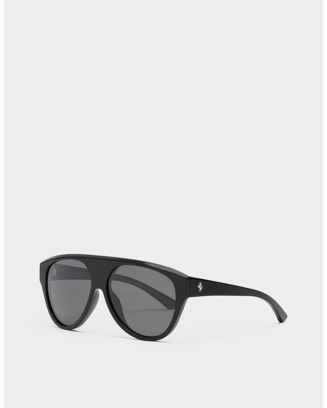 Ferrari Gray Acetate Sunglasses With Polarised Lenses for men