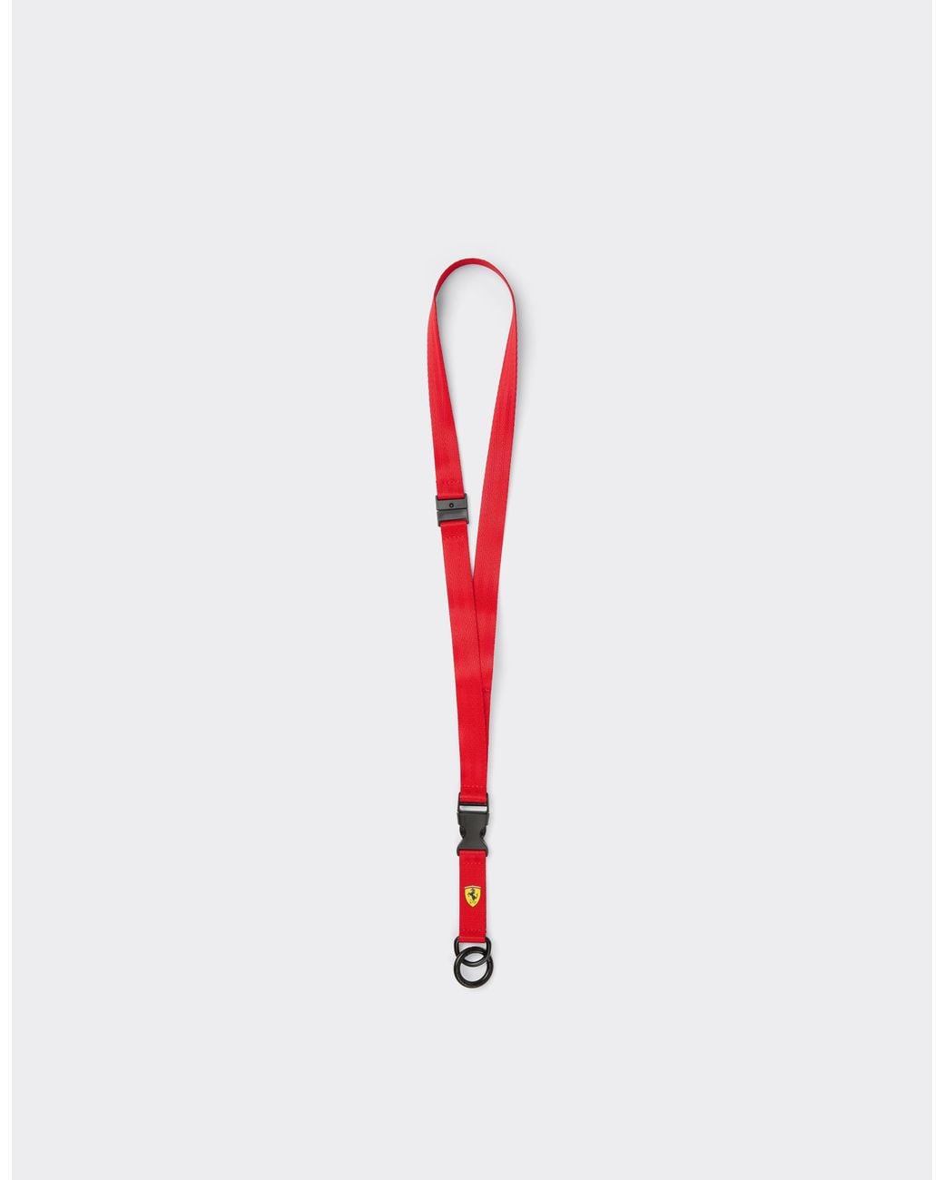 Ferrari White Scuderia Lanyard